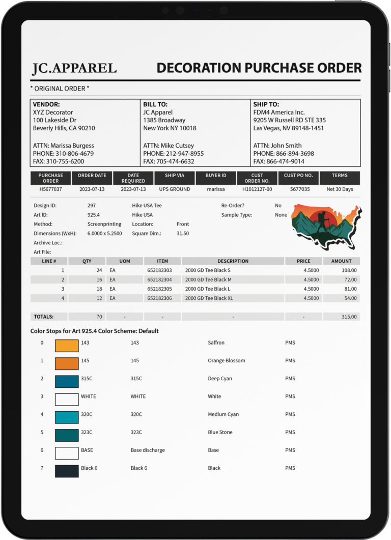 tablet_purchase order